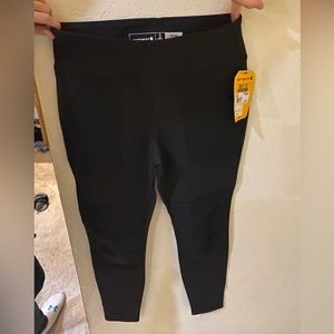 Carhartt black legging pants, size small